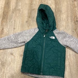 North Face hooded jacket size 2T